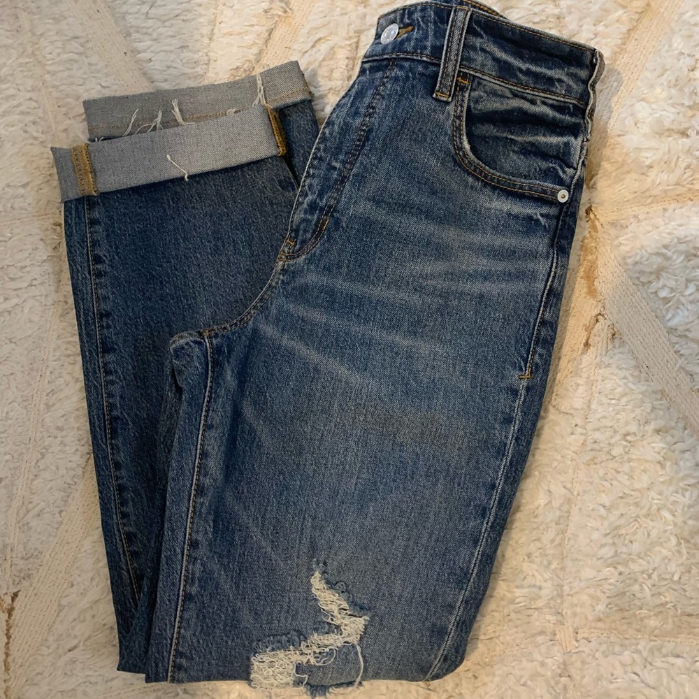 Anthropologie Jeans - high waisted - excellent condition - only wore a few times